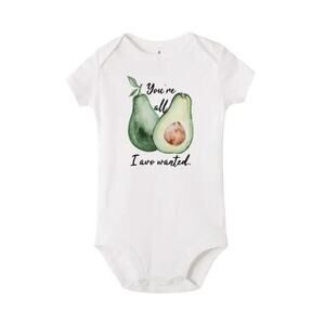 Los Angeles Boutique Baby Girl Boy YOU'RE ALL I AVO WANTED Avocado Bodysuit 0-3m